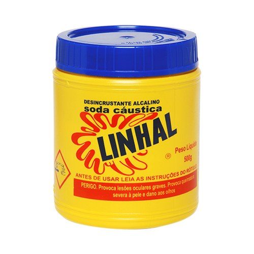 SODA CAUSTICA 60% 500GR LINHAL