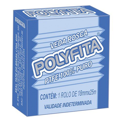 VEDA ROSCA 25MT X 25MM POLYFITA