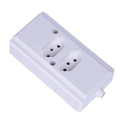 TOMADA BARRA DUPLA 2P+T 10A INTERNEED