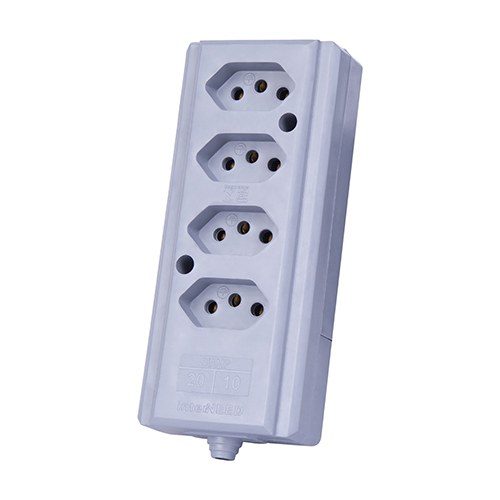 TOMADA BARRA QUADRUPLA 2P+T 20A INTERNEED