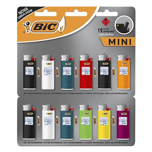 ISQUEIRO A GAS DESC.MINI BIC