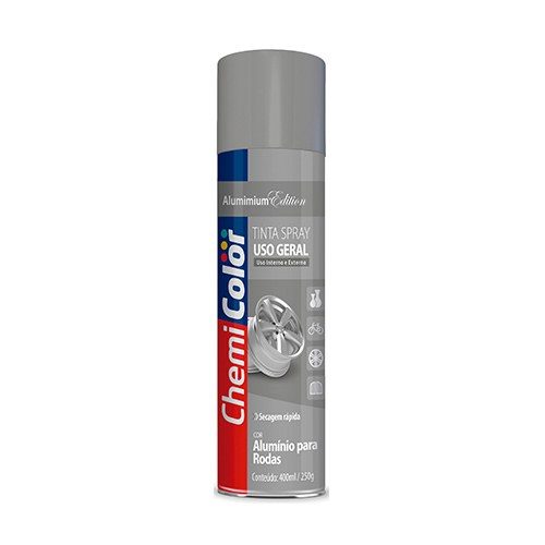 TINTA SPRAY 400ML ALUMINIO CHEMICOLOR