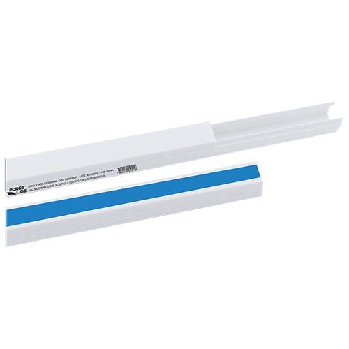 CANALETA SIST X C/DUPLA FACE 10 X 2MT BRANCO ILUMI
