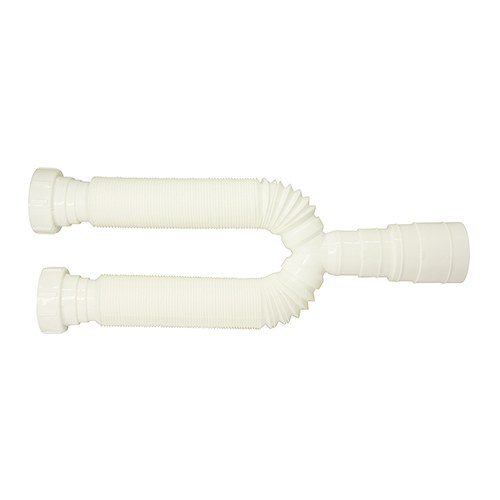 SIFAO FLEXIVEL SANFONADO DUPLO 0,70CM BRANCO BLUKIT