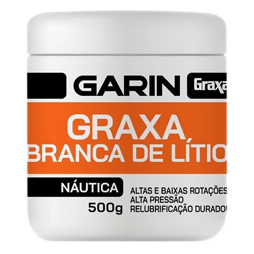 GRAXA DE LITIO NAUTICA BRANCA 500G