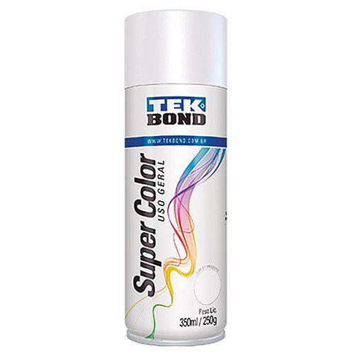 TINTA SPRAY 350ML BRANCO FOSCO TEKBOND