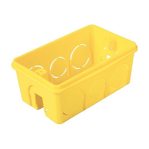 CAIXA EMBUTIR 4 X 2 AMARELO TRAMONTINA
