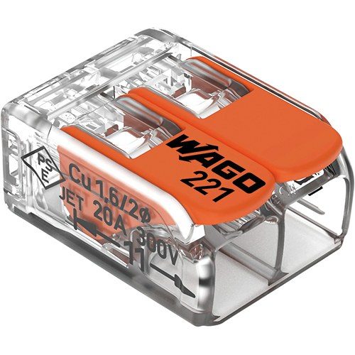 CONECTOR FIO 04MM BIPOLAR WAGO