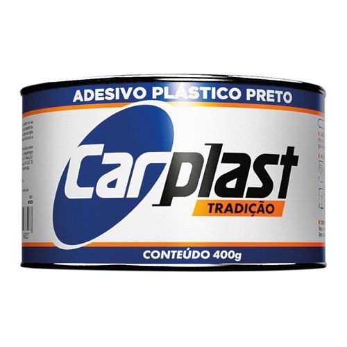 MASSA PLASTICA 400GR PRETO C/ CATALISADOR CARPLAST