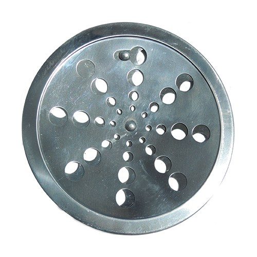 GRELHA INOX 15CM REDONDO C/ FECHADURA OVERTIME