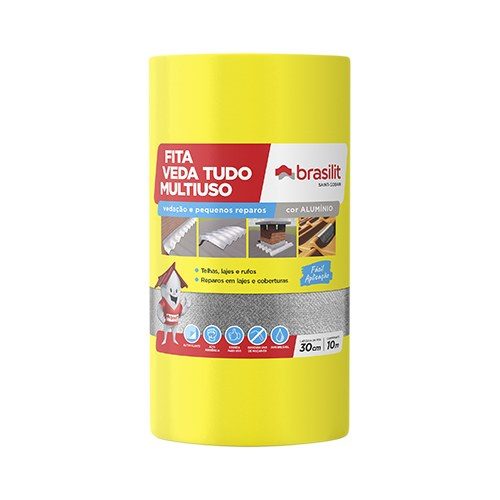 FITA VEDA TUDO 30CM C/ 10MT BRASILIT