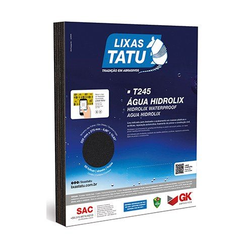 LIXA FOLHA DAGUA 220GR TATU