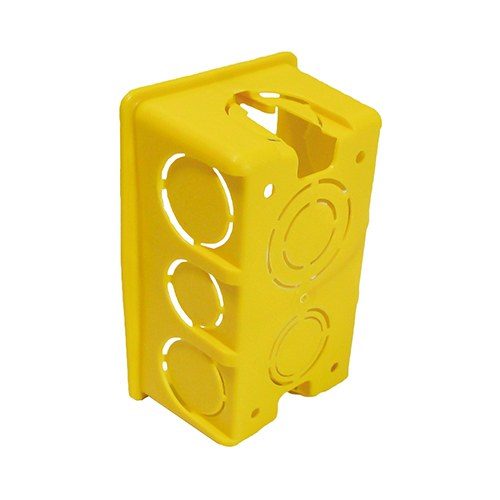 CAIXA EMBUTIR 4 X 2 AMARELO MONDIALE