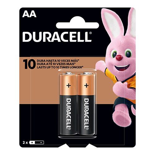 PILHA ALCALINA AA C/ 2UN DURACELL