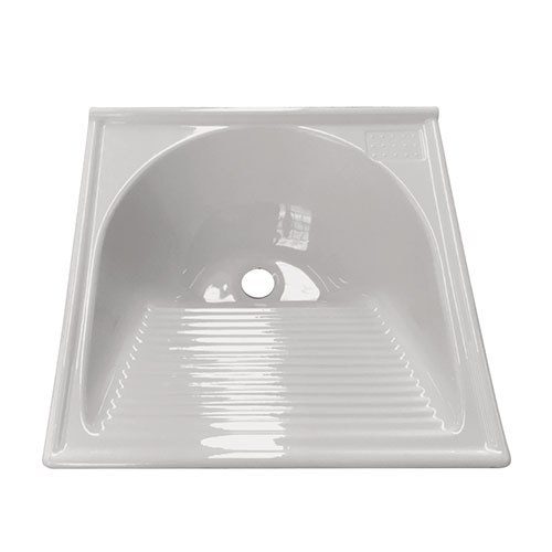 TANQUE 60X60CM MARMOFIBRA BRANCO 48L